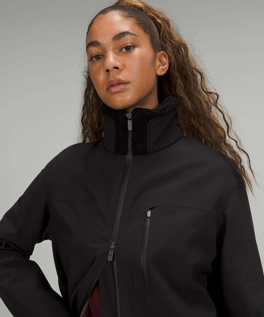 Lululemon RepelShell Long Jacket - Black - lulu fanatics