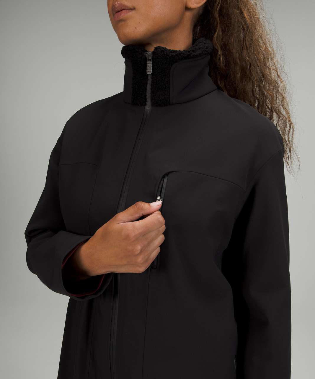 Lululemon RepelShell Long Jacket - Black