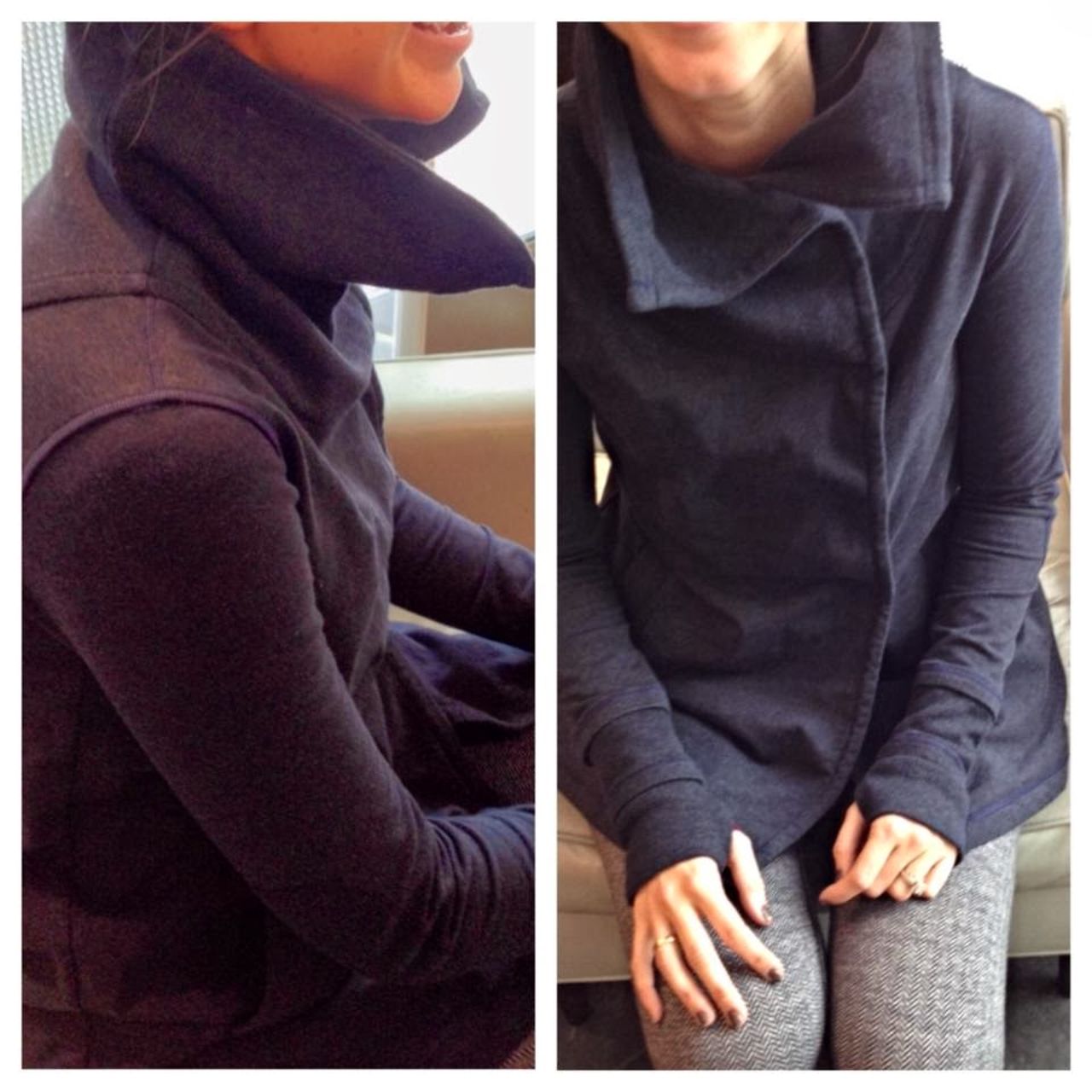 Lululemon Gratitude Wrap - Heathered Black