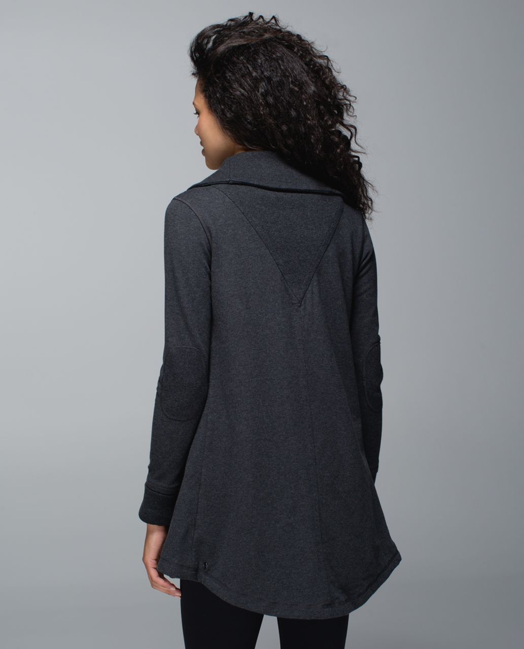 Lululemon Gratitude Wrap OG Heathered Deep Coal - Coats & jackets