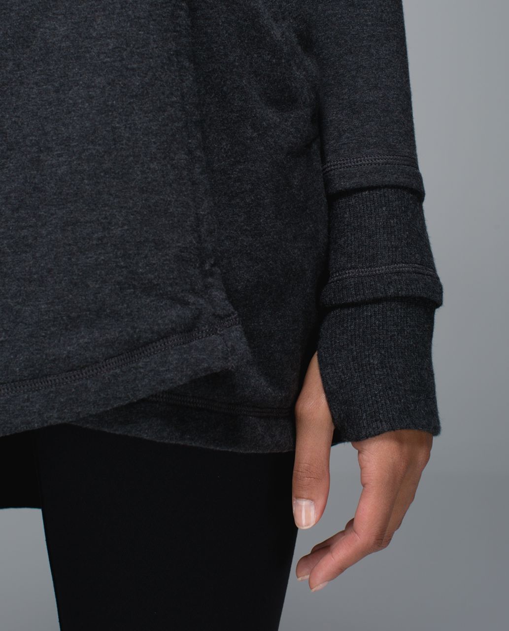 Lululemon Gratitude Wrap - Heathered Black