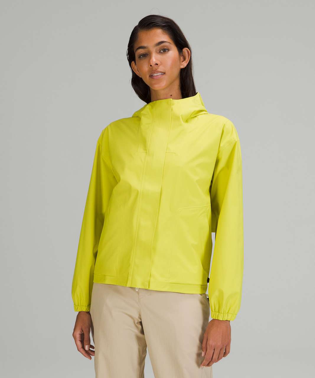 Lululemon lab Waterproof Shell - Yellow Serpentine