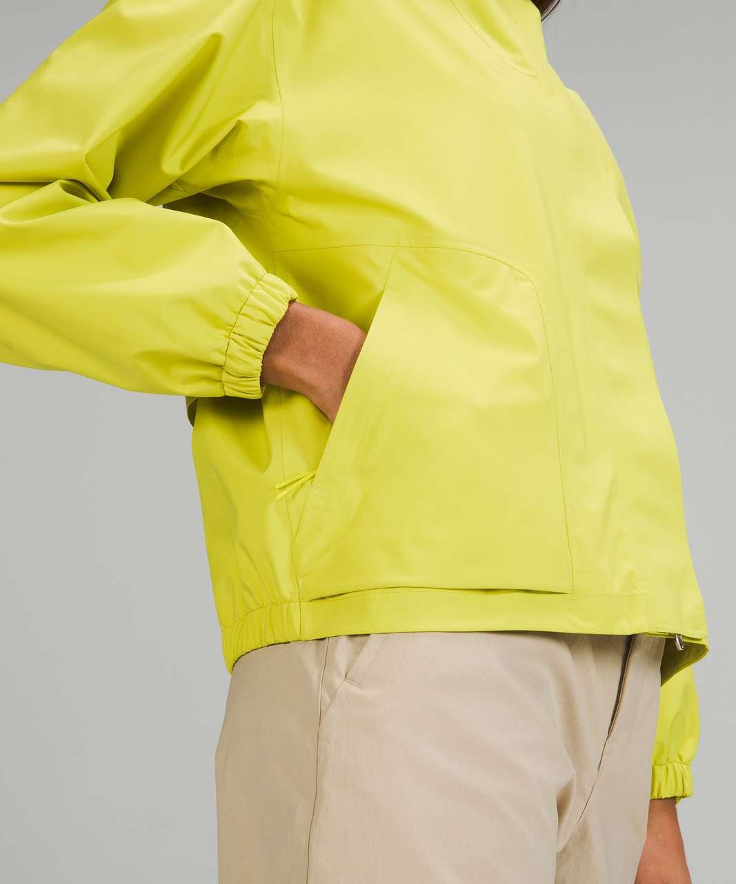 Lululemon lab Waterproof Shell - Yellow Serpentine