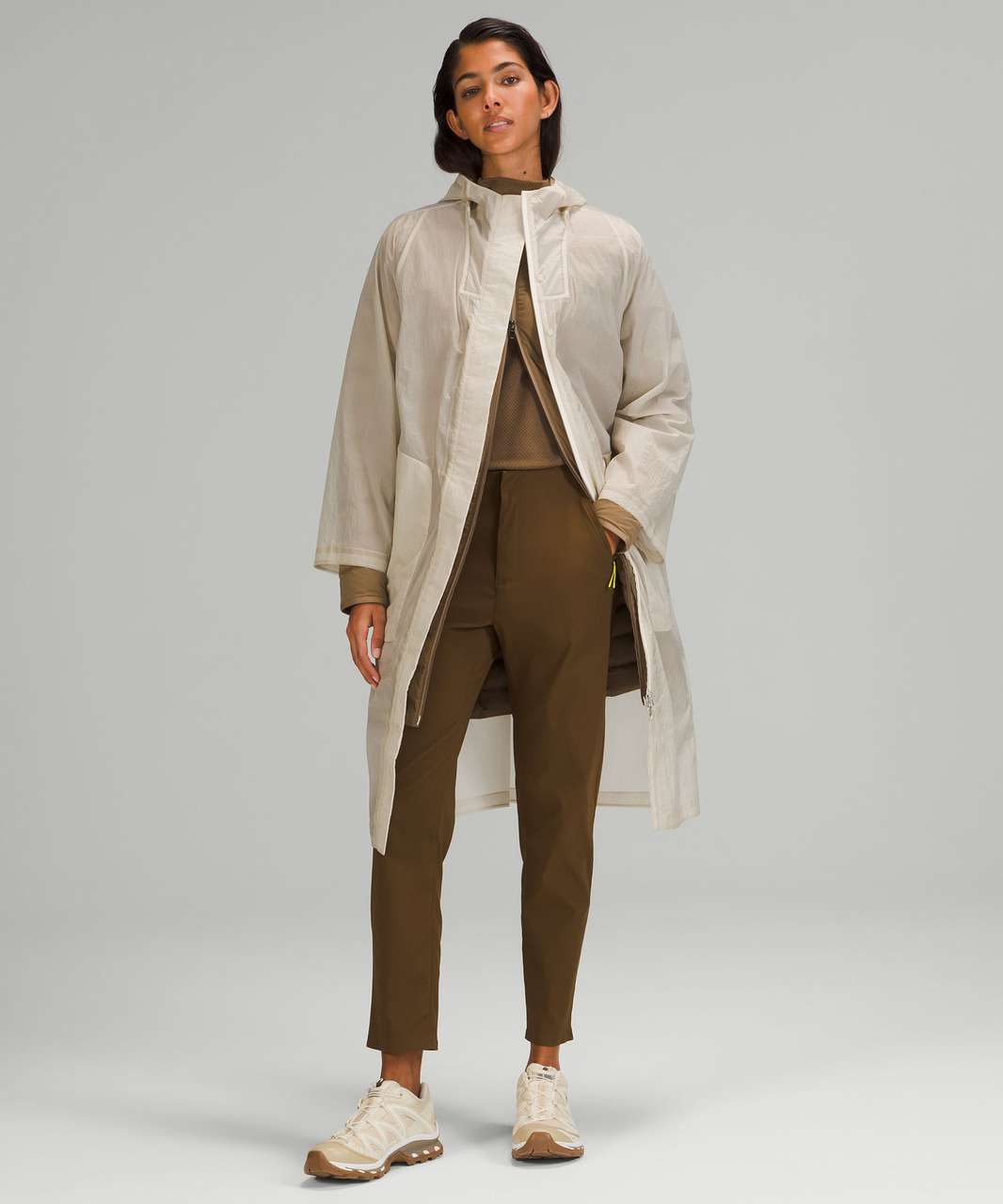 Lululemon lab 3-in-1 Coat - Natural Ivory / Frontier - lulu fanatics