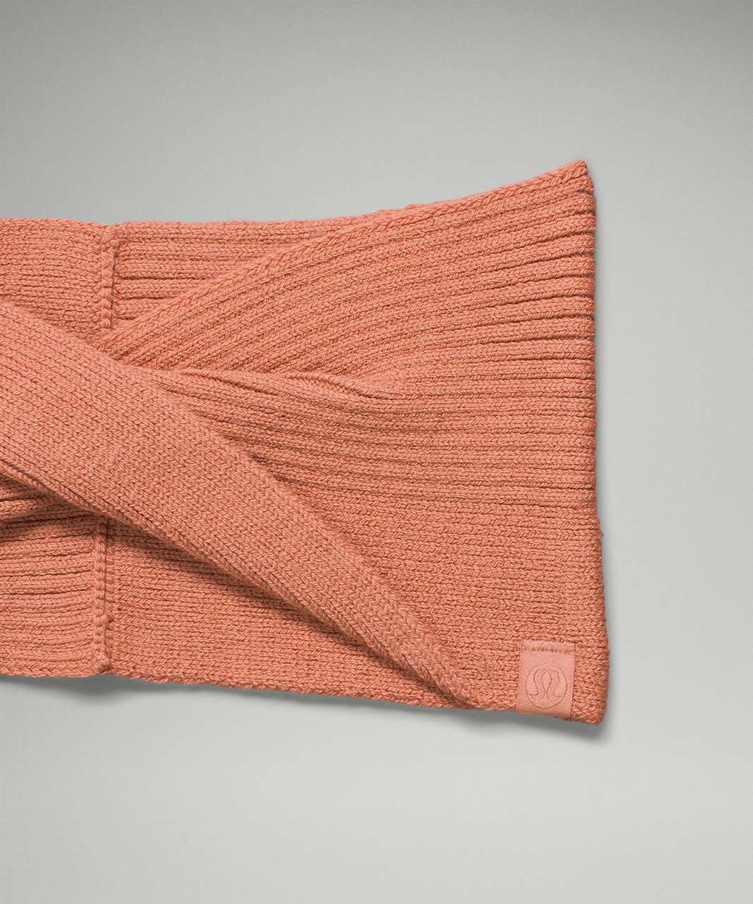 Lululemon Twist Knit Ear Warmer - Pink Savannah