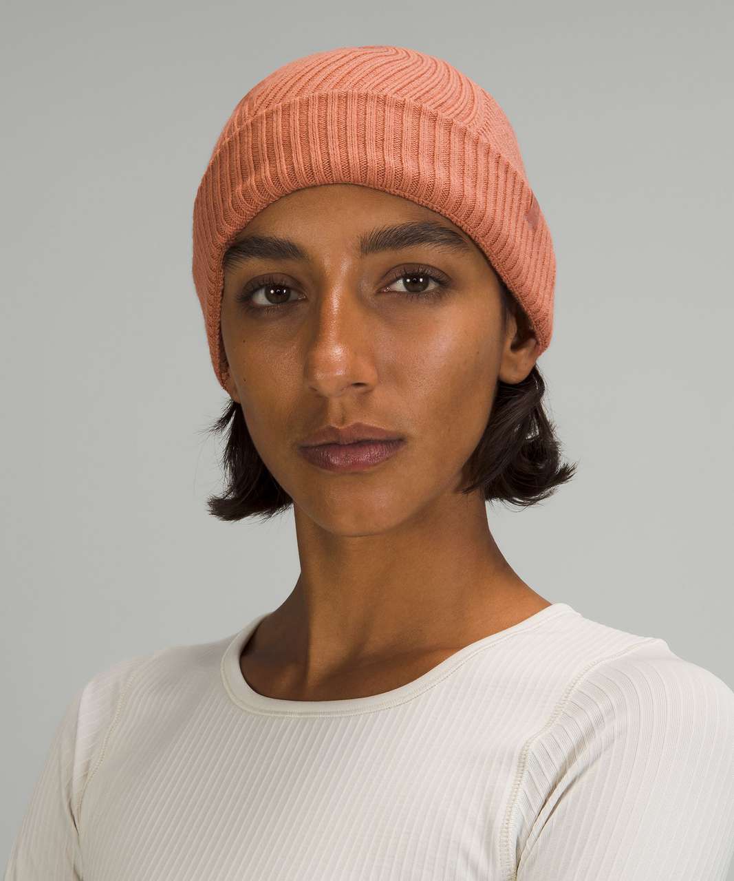 Lululemon Twist Knit Beanie - Pink Savannah