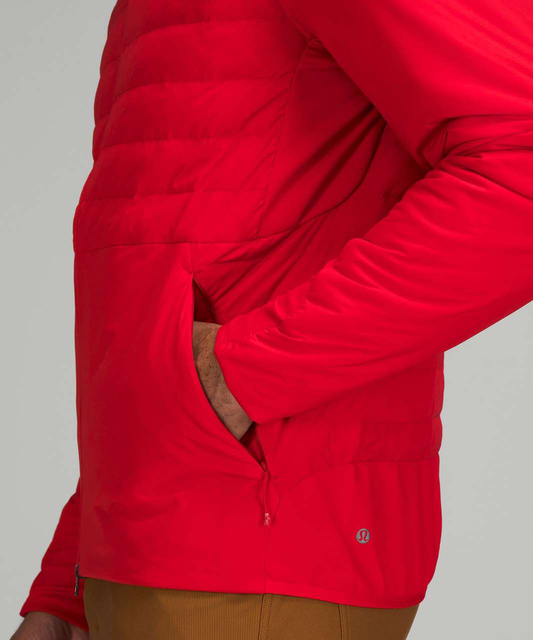 Lululemon Down for It All Hoodie - Grenadine Red