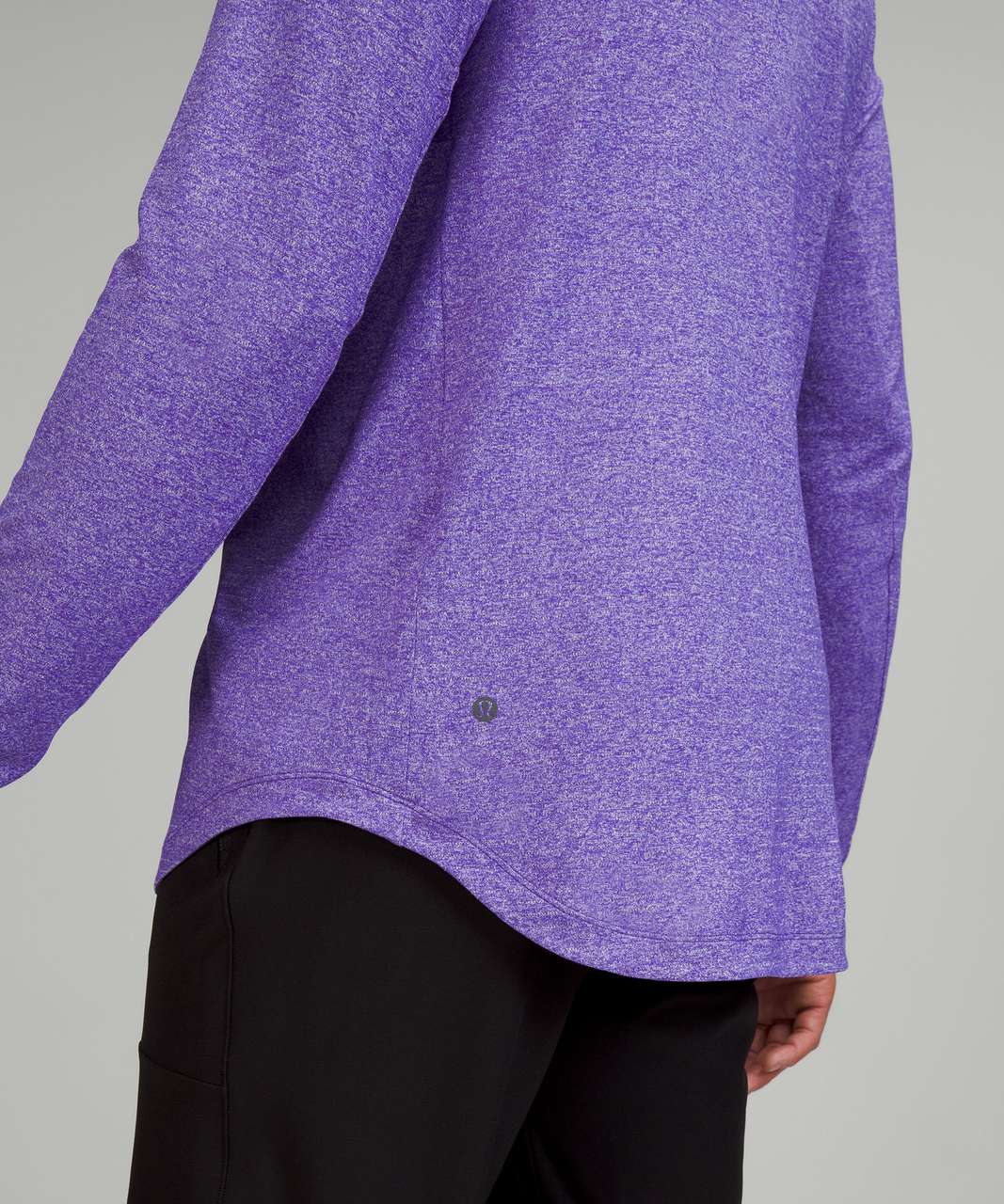 Lululemon Drysense Training Hoodie - Petrol Purple / White