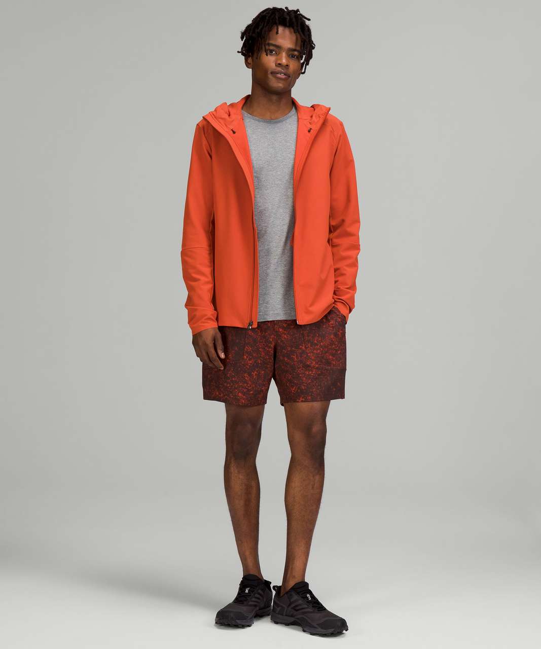 Lululemon Warp Light Packable Jacket - Canyon Orange