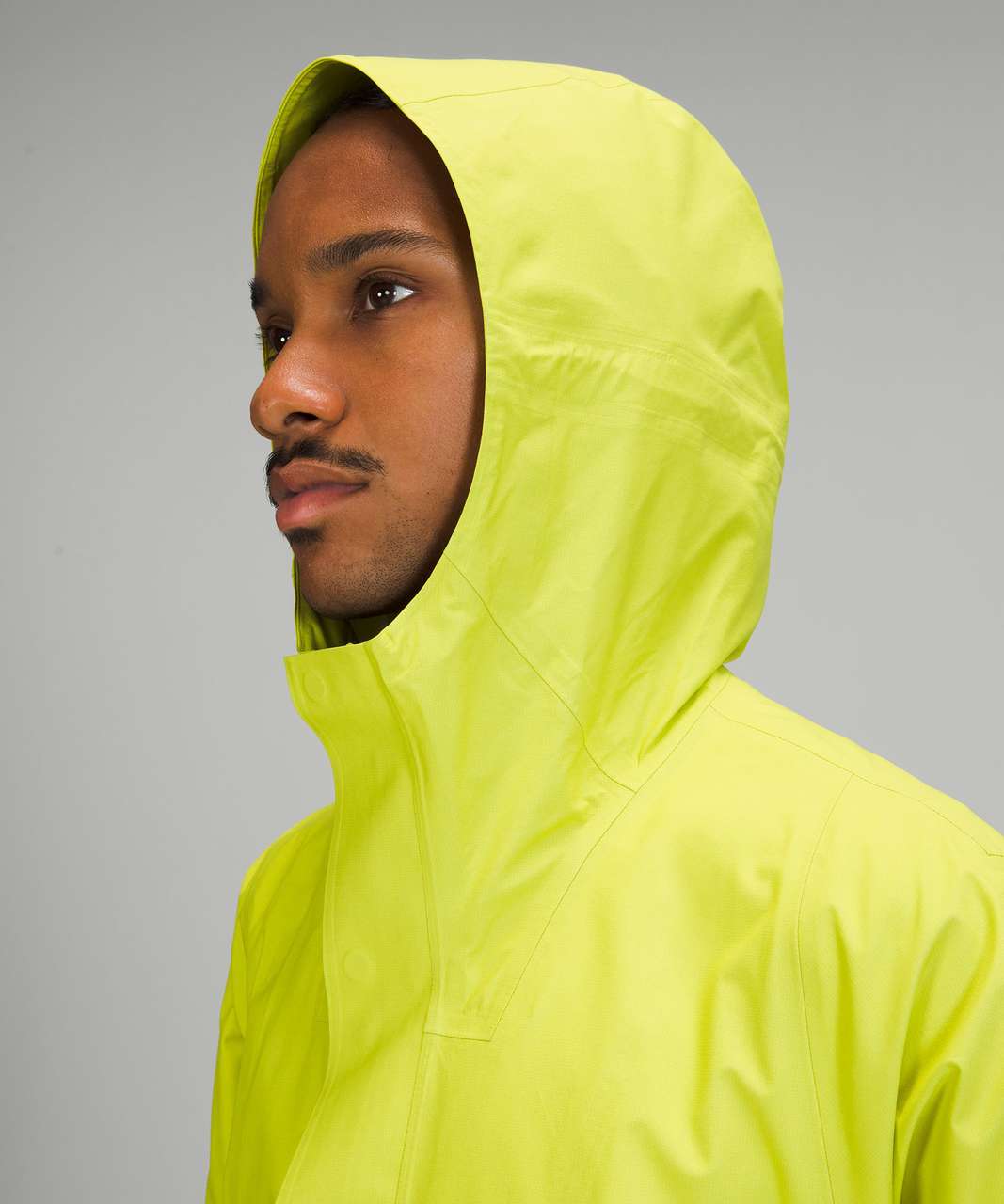 Lululemon lab Waterproof Parka - Yellow Serpentine - lulu fanatics