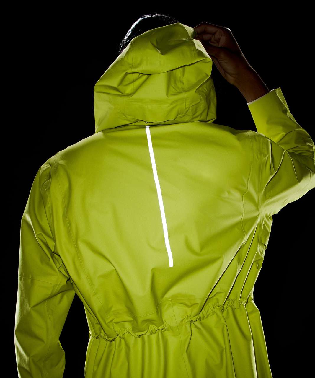 Lululemon lab Waterproof Parka - Yellow Serpentine