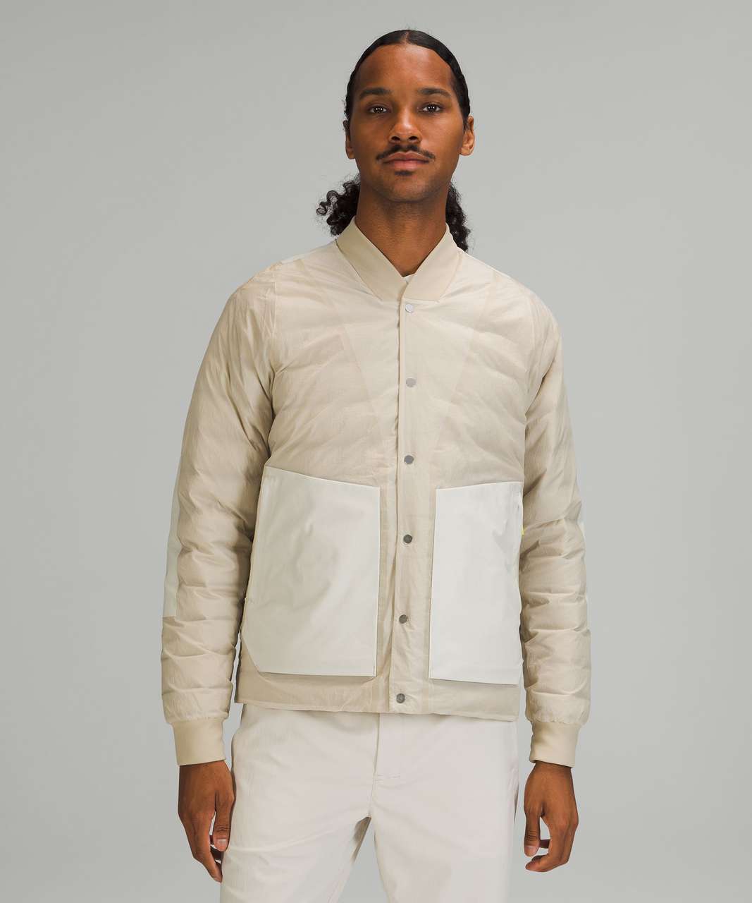 Lululemon lab Down Filled Jacket - Natural Ivory