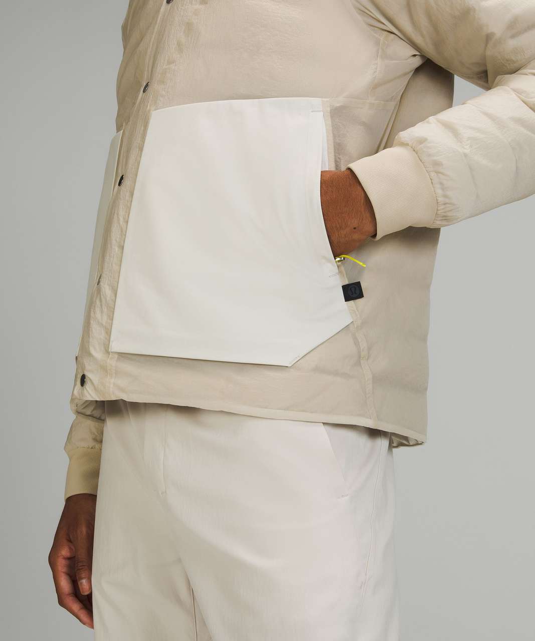 Lululemon lab Down Filled Jacket - Natural Ivory