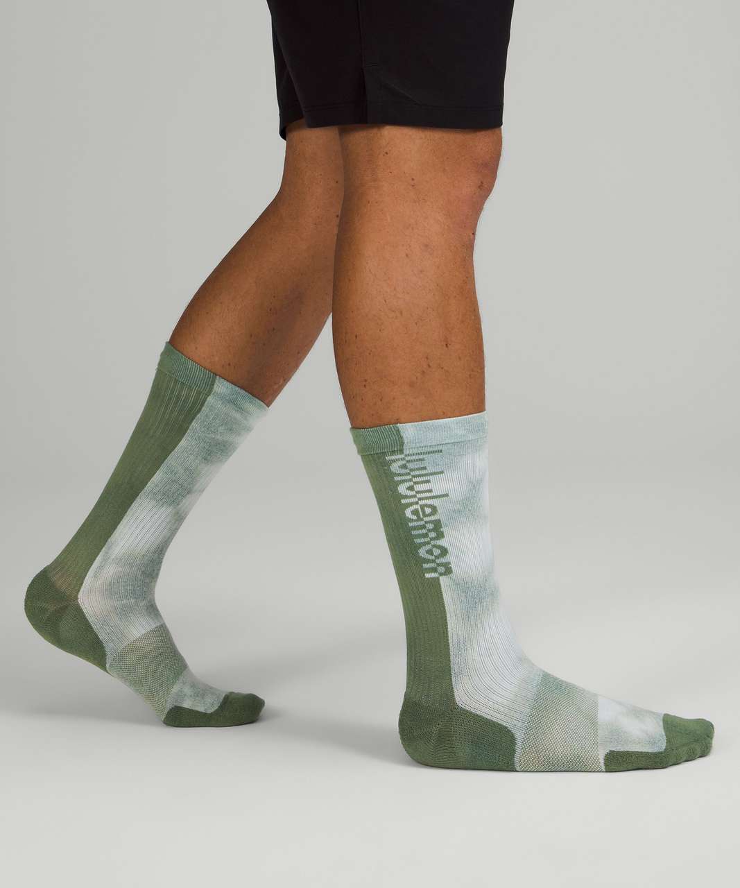 Lululemon Daily Stride Crew Sock *Tie Dye lululemon - Green Twill