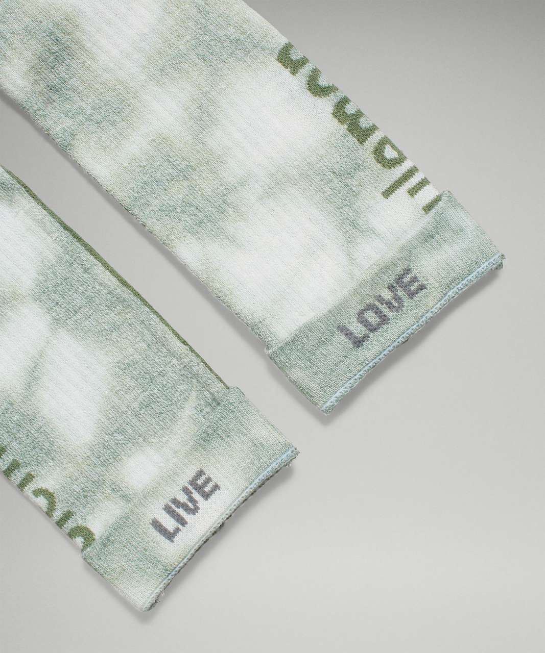 Lululemon Daily Stride Crew Sock *Tie Dye lululemon - Green Twill