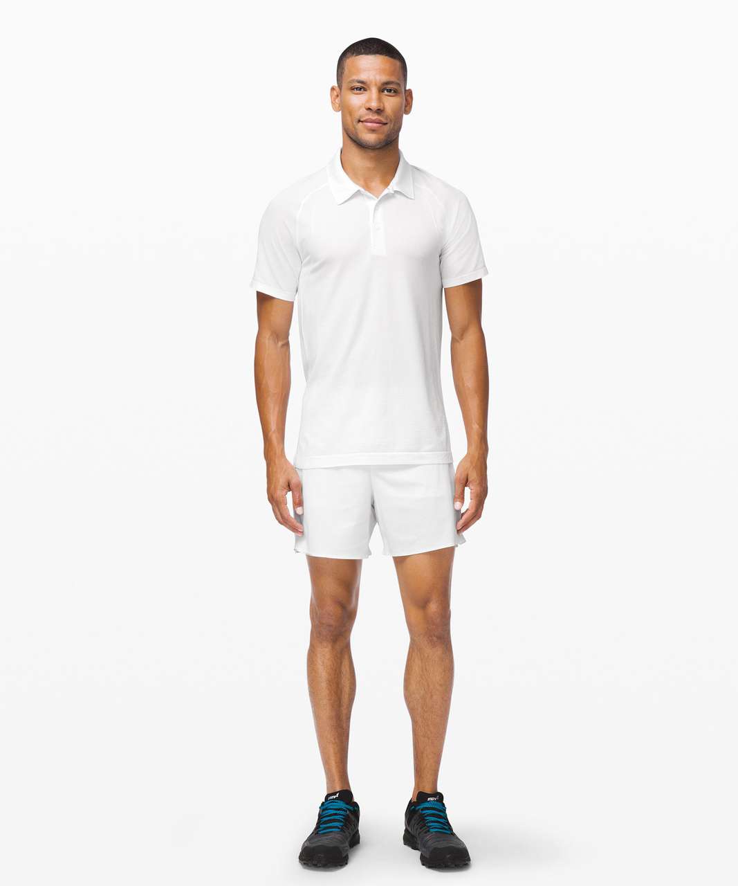 Lululemon Metal Vent Tech Polo Shirt 2.0 - White / White