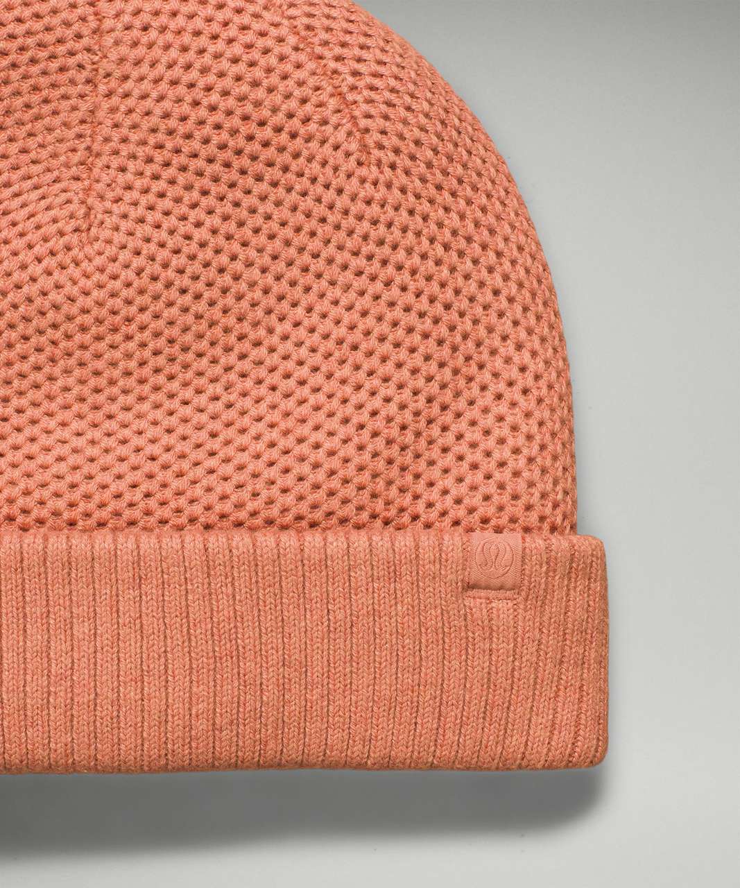 Lululemon Bubble Knit Pom Beanie - Heathered Raw Linen - lulu fanatics