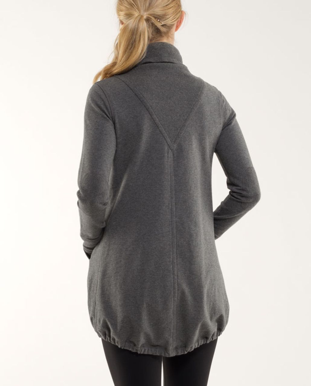 Lululemon Gratitude Wrap - Heathered Coal / Coal - lulu fanatics