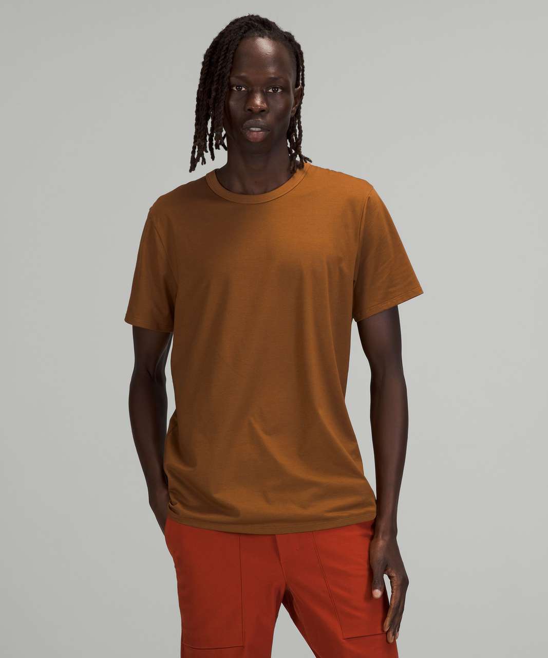 Lululemon The Fundamental T-Shirt - Copper Brown