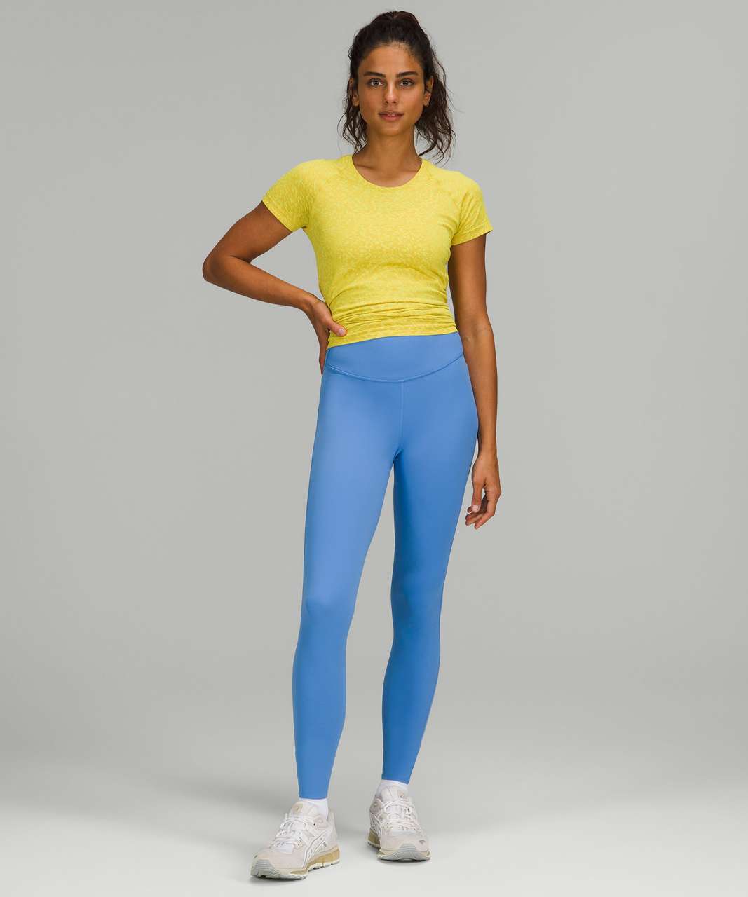 Lululemon Base Pace High-Rise Tight 25 - Symphony Blue - lulu fanatics