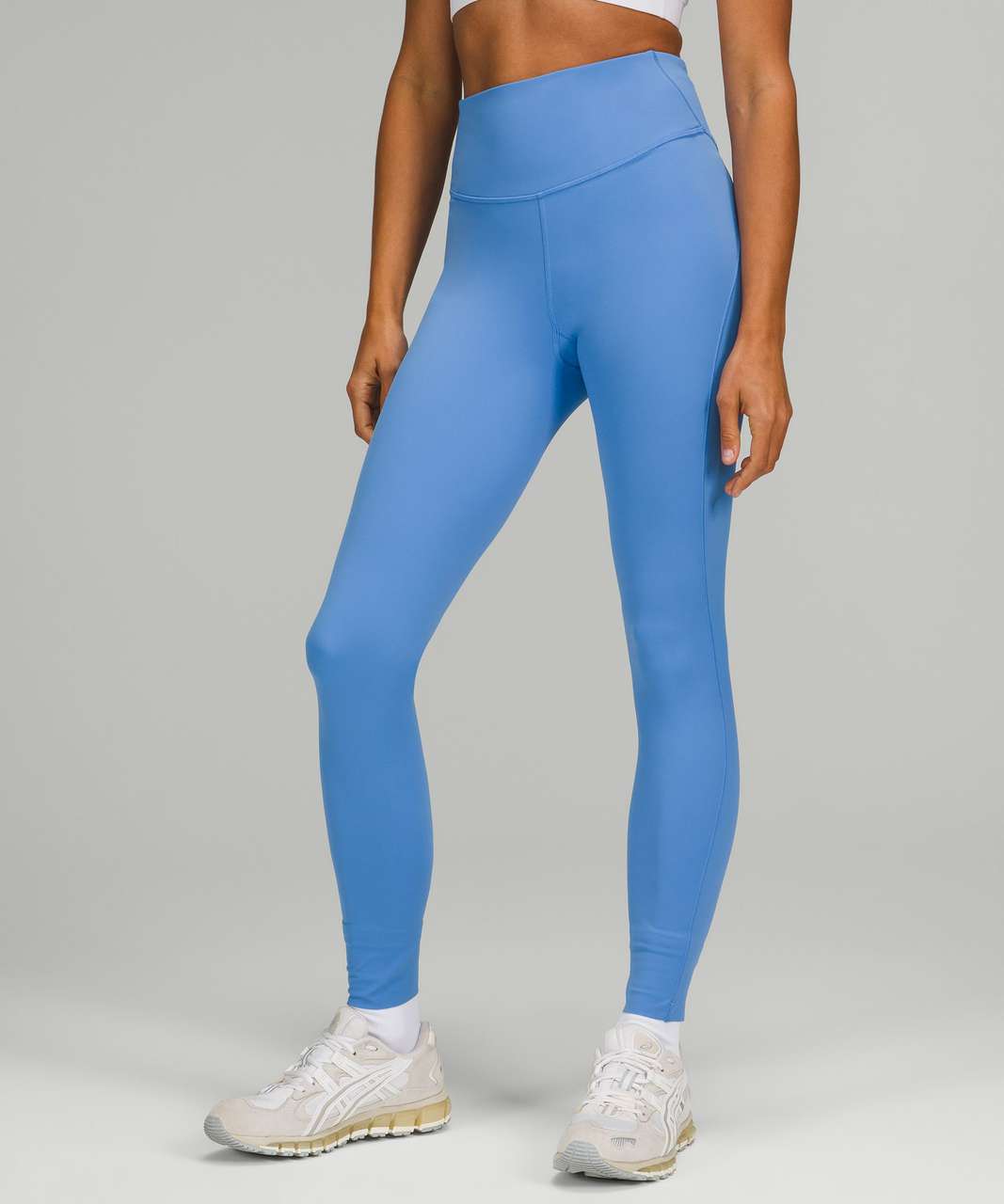 Lululemon Base Pace High-Rise Running Tight 28 *Brushed Nulux - Blue Nile  - lulu fanatics