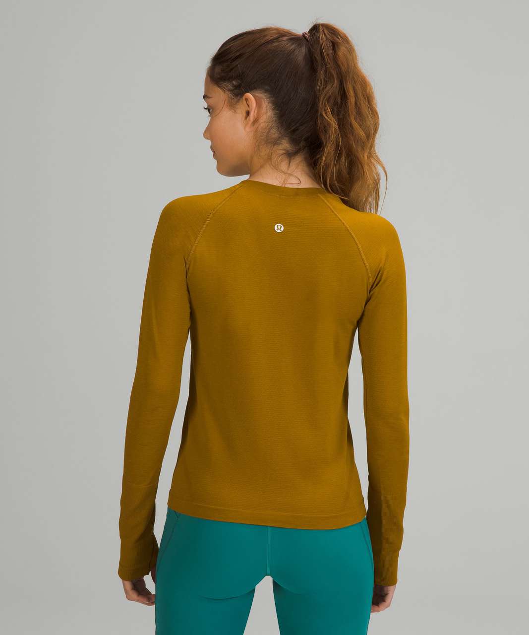 Lululemon Swiftly Tech Long Sleeve Shirt 2.0 *Race Length - Gold Spice / Gold Spice