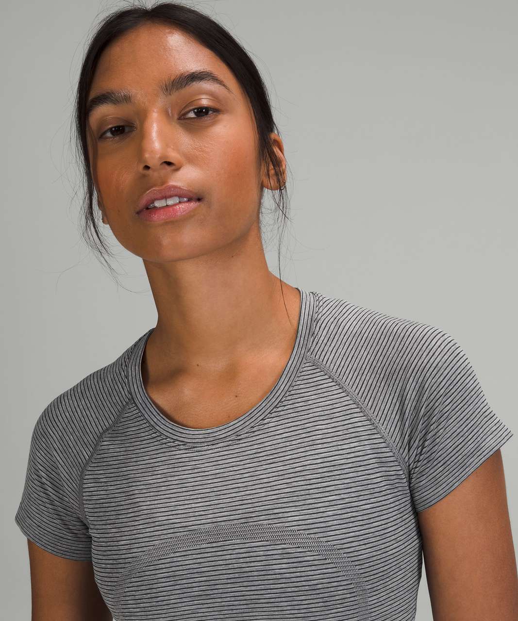 LULULEMON Swiftly Tech 2.0 striped stretch T-shirt