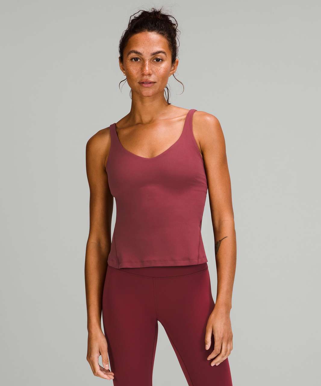 Lululemon Align Waist-Length Tank Top - Mulled Wine