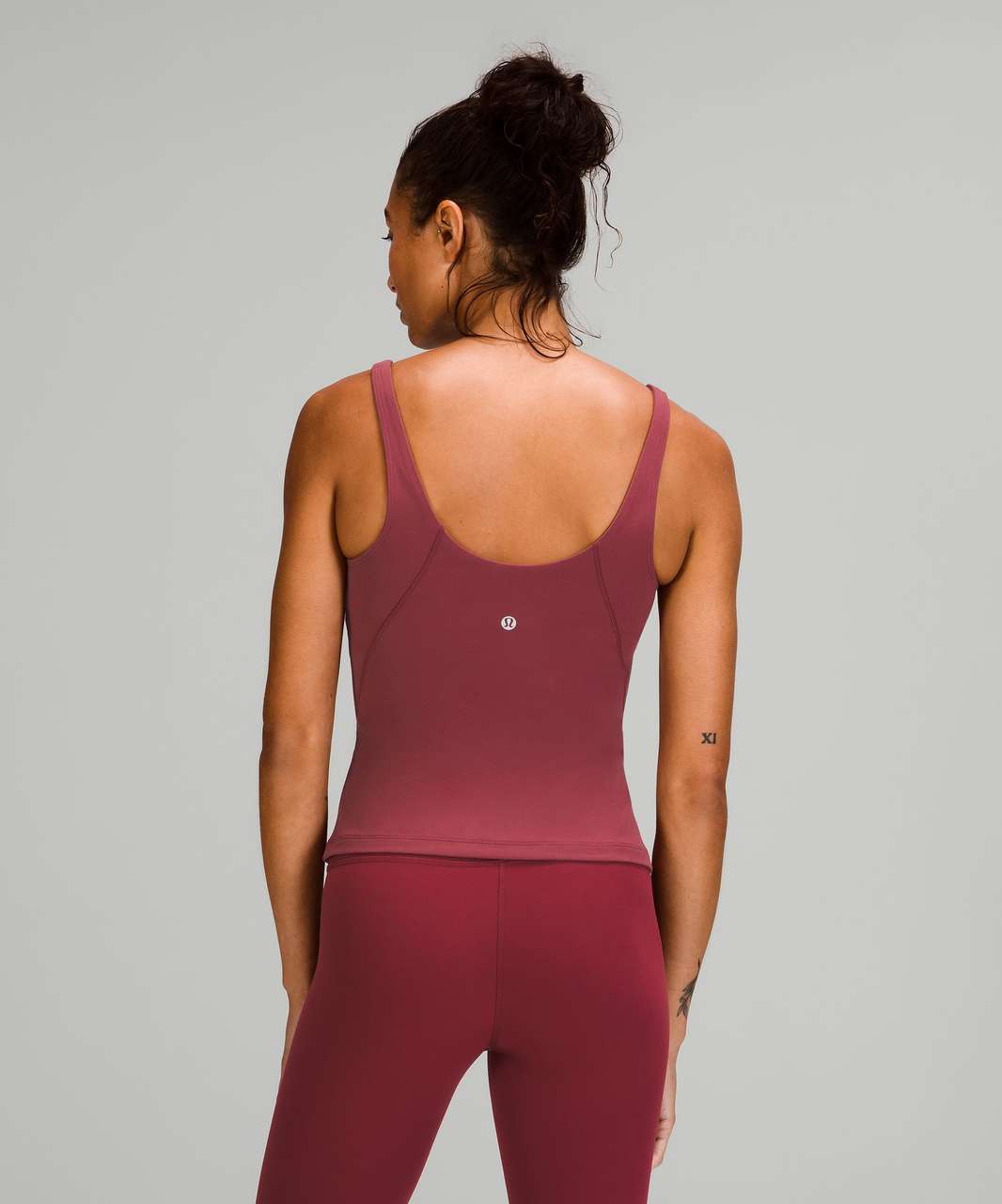 Lululemon Align Tank Waist-Length Smoky Red