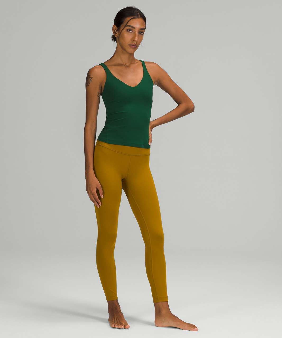 lululemon Align™ Waist-Length Tank Top, Everglade Green