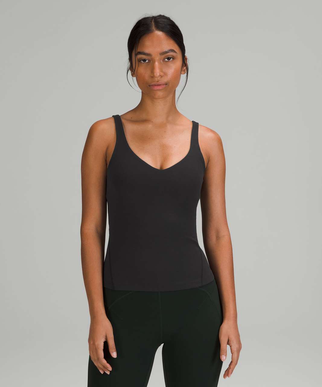 Align waist length tank (8) appreciation post! For bottom heavy, small  chested ladies like me it's perfection! Also featuring speed ups (8) in  bone. : r/lululemon