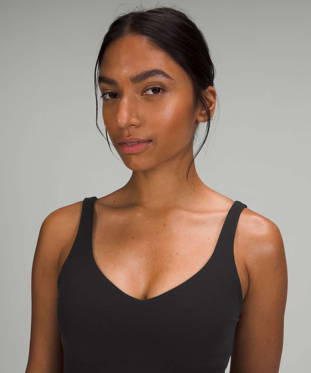 Align waist length tank (8) appreciation post! For bottom heavy, small  chested ladies like me it's perfection! Also featuring speed ups (8) in  bone. : r/lululemon