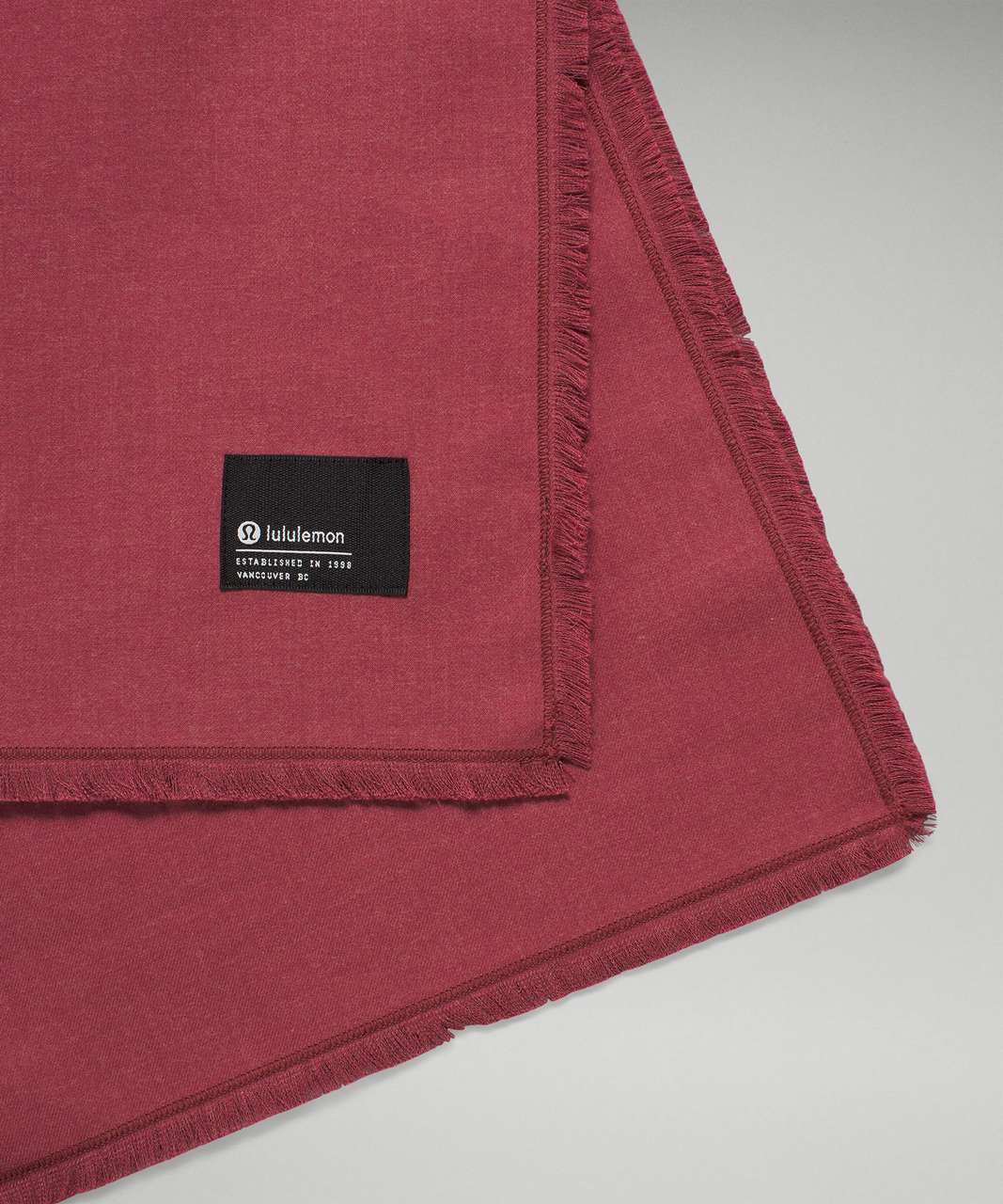 Lululemon Wool-Blend Scarf - Heathered Mulled Wine