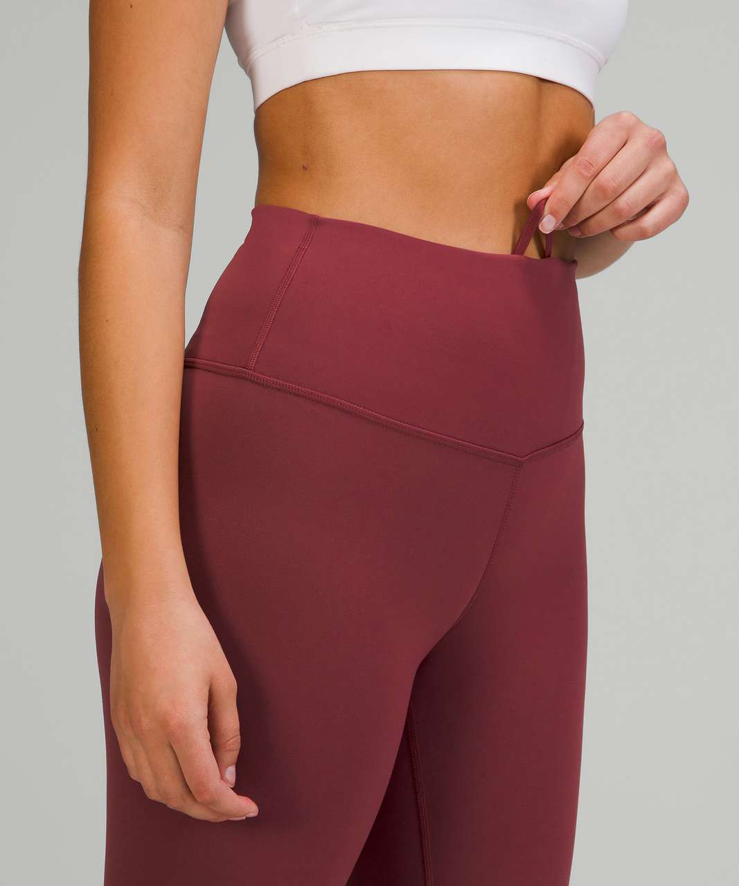 Lululemon Wunder Train High-rise Leggings 25 In Mulled Wine | ModeSens