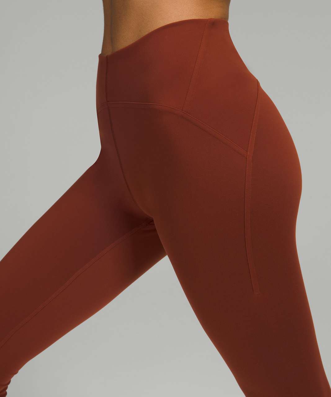 NWT Lululemon Instill Copper Brown HR Tight 25 Size 4