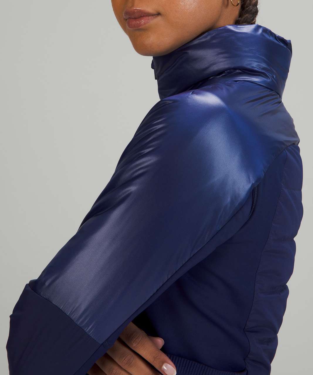 Lululemon Down for It All Jacket - Night Sea - lulu fanatics