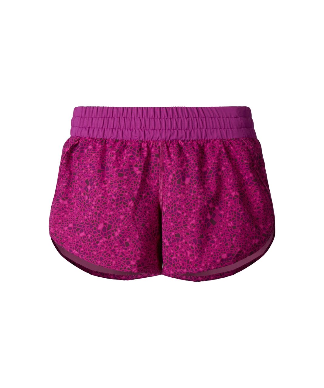 Lululemon Tracker Short III - Paradise Geo Regal Plum Multi / Regal Plum