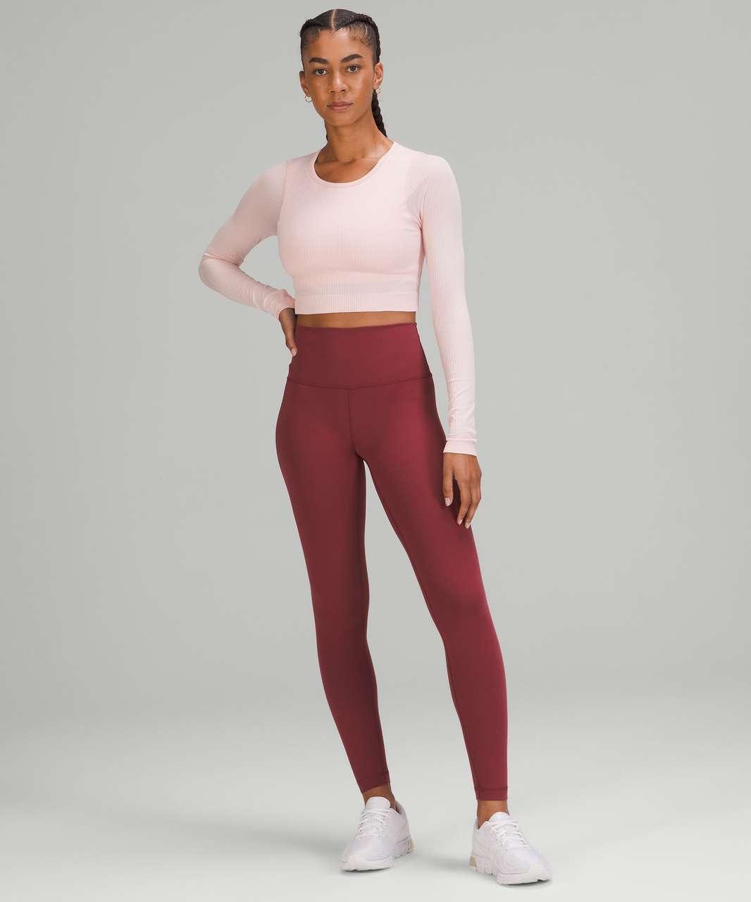 Lululemon Wunder Train High-Rise Tight 28" - Mulled Wine