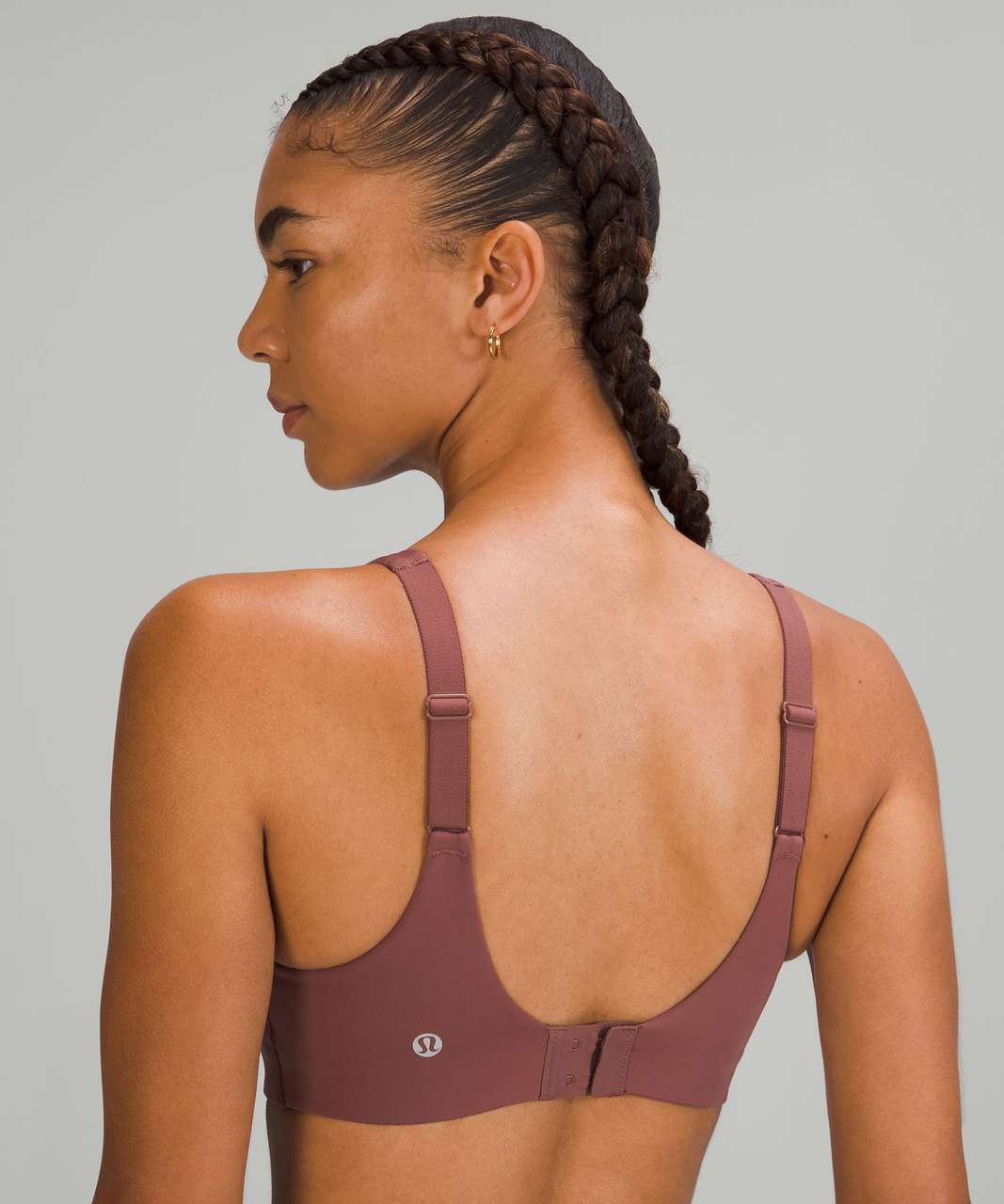Lululemon In Alignment Straight-Strap Bra *Light Support, C/D Cup - Smoky Topaz