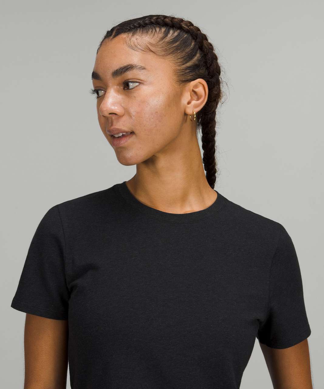 Lululemon Love Crew T-Shirt - Heathered Core Black