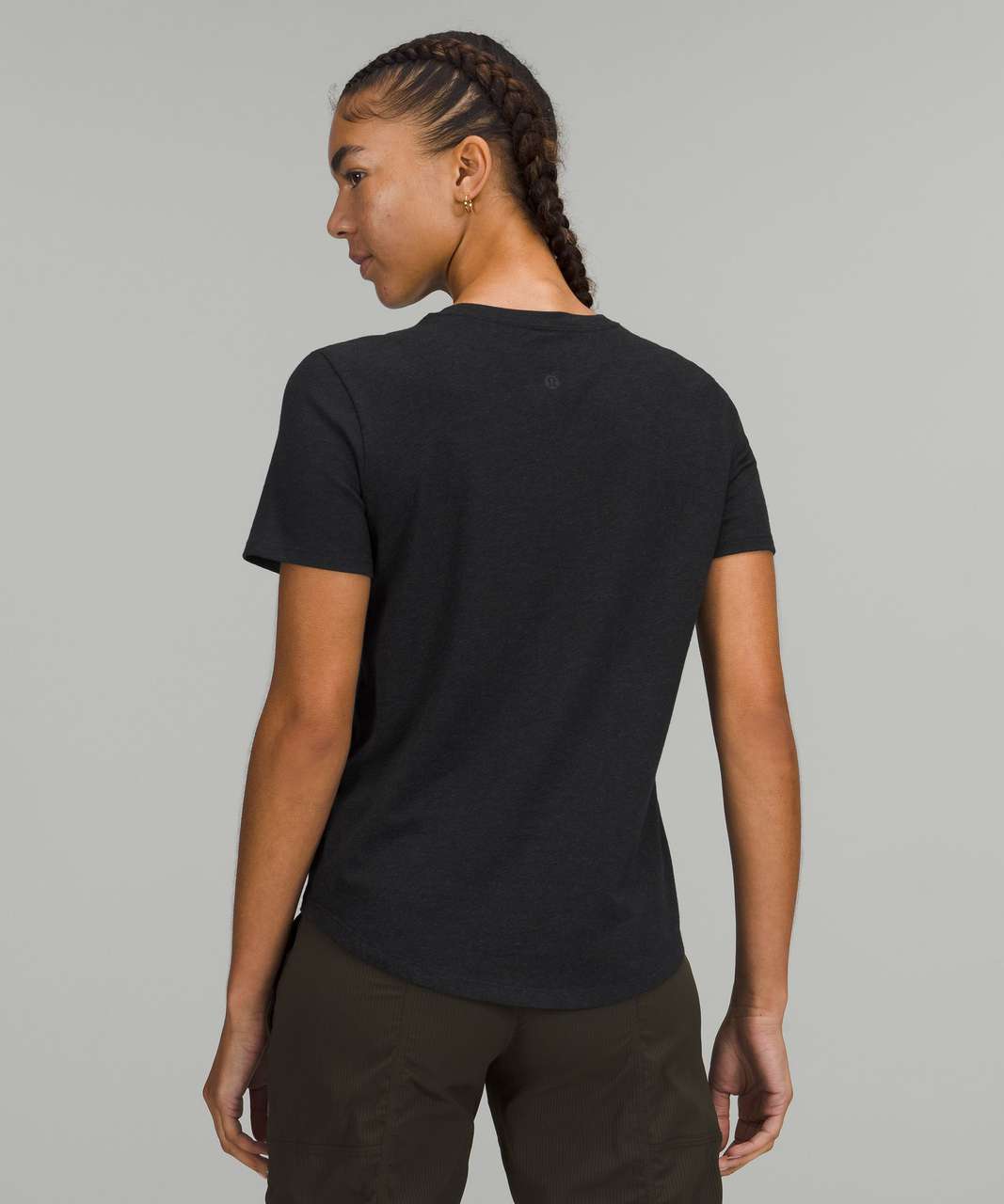 Lululemon Love Crew T-Shirt - Heathered Core Black