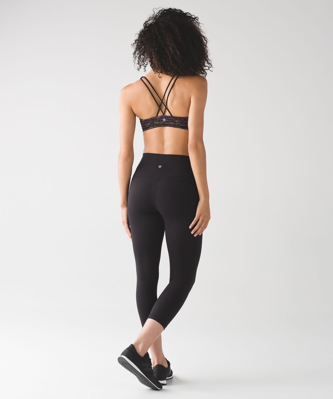 Lululemon Free To Be Bra - Tweed Runner Aurora / Black