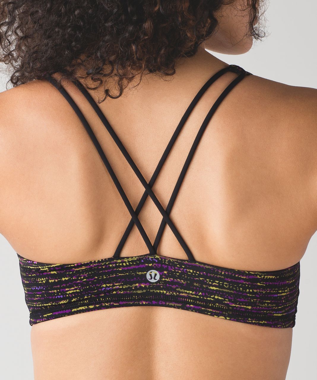 Lululemon Free To Be Bra - Tweed Runner Aurora / Black