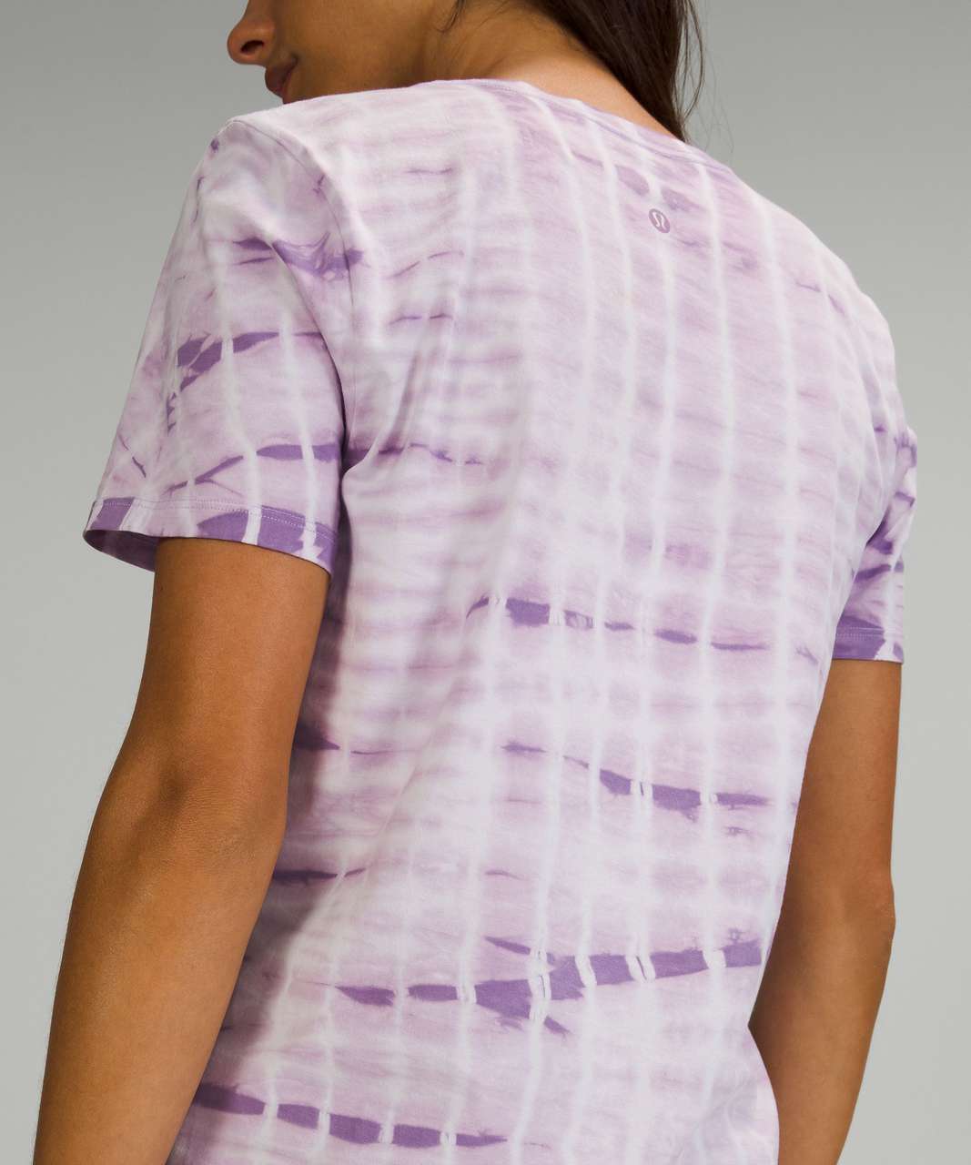 Lululemon Love Crew T-Shirt - Shibori Square Lavender Dew Wisteria