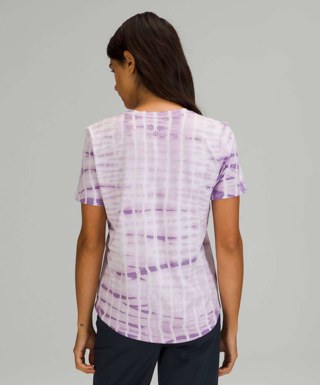 Lululemon Love Crew T-Shirt - Shibori Square Lavender Dew Wisteria