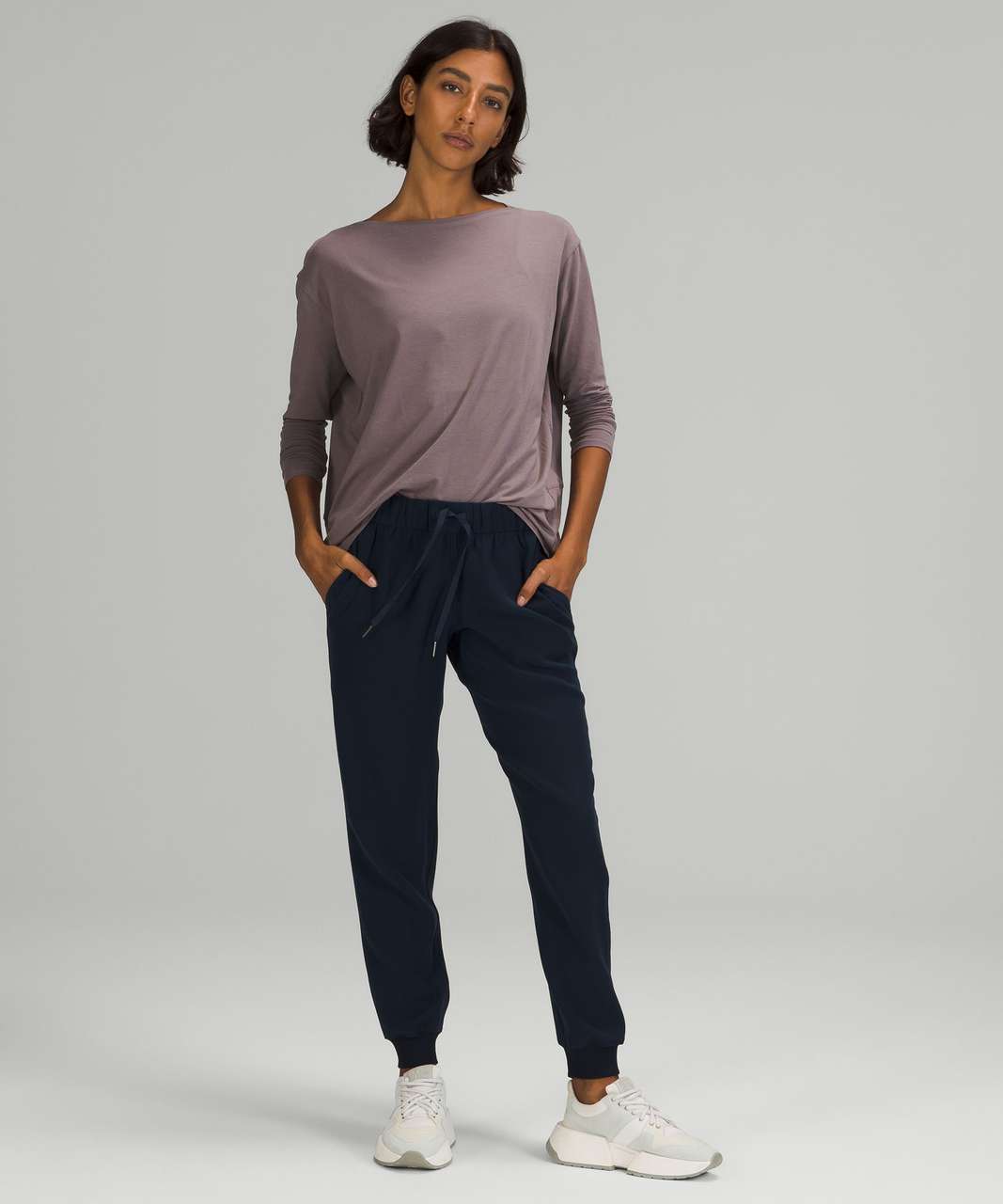 Lululemon Better Best Long Sleeve - Lunar Rock - lulu fanatics