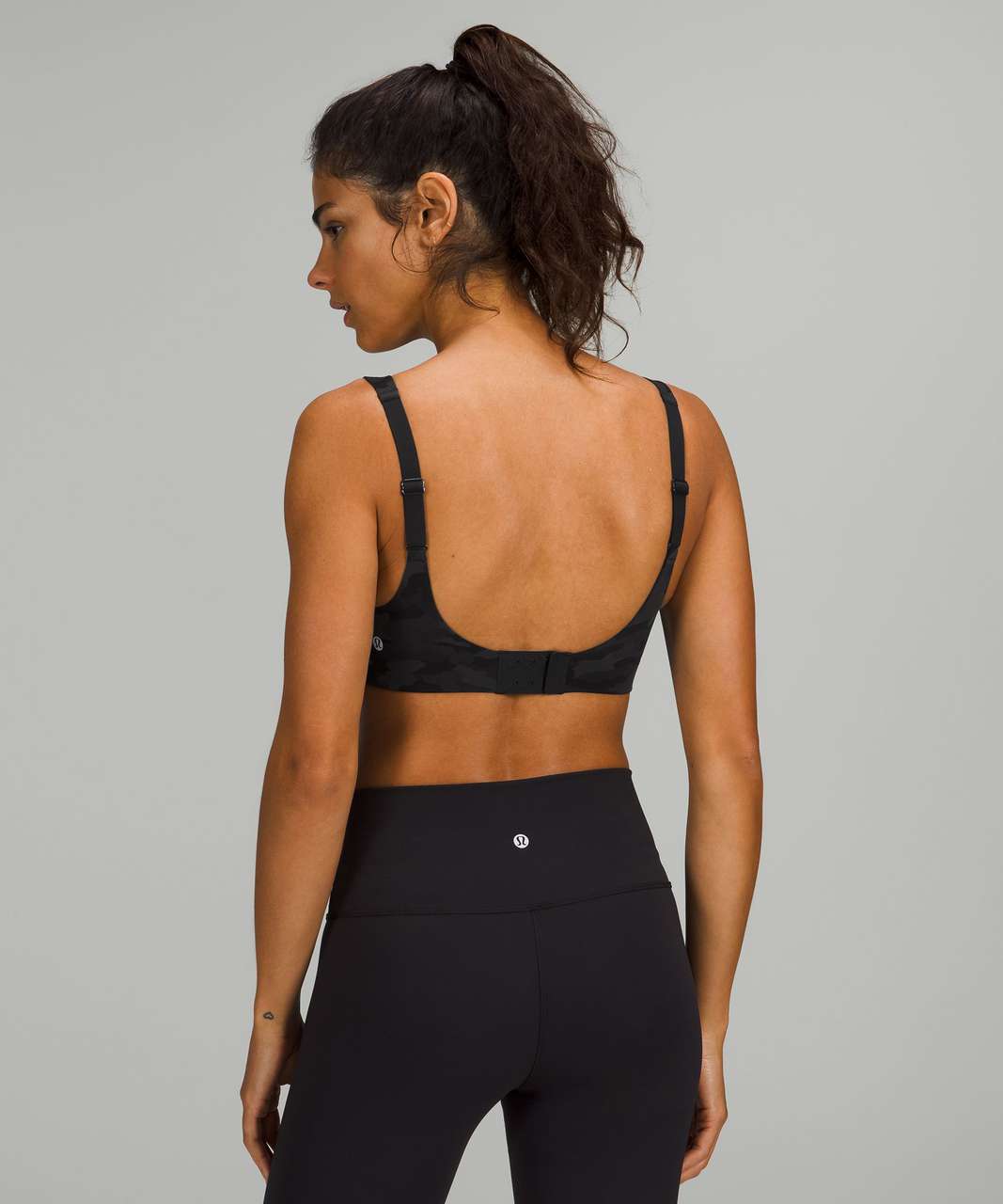 Lululemon In Alignment Straight Strap Bra *Light Support, A/B Cups -  Tidewater Teal - lulu fanatics