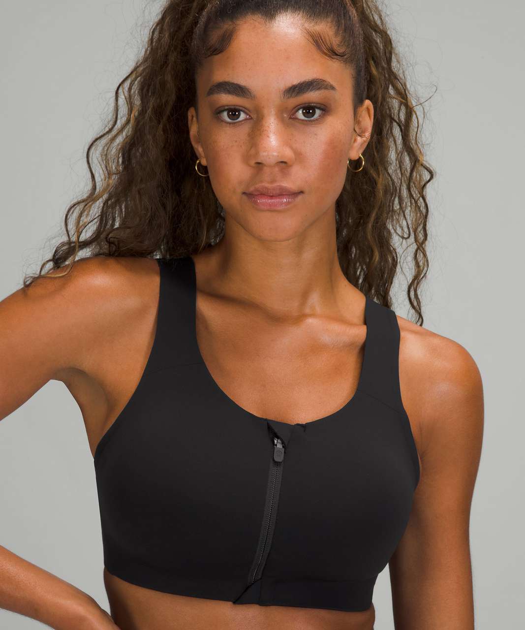 Lululemon Enlite Bra NWT Black 32C Ultralu Molded Cups Back Closure  ￼Running