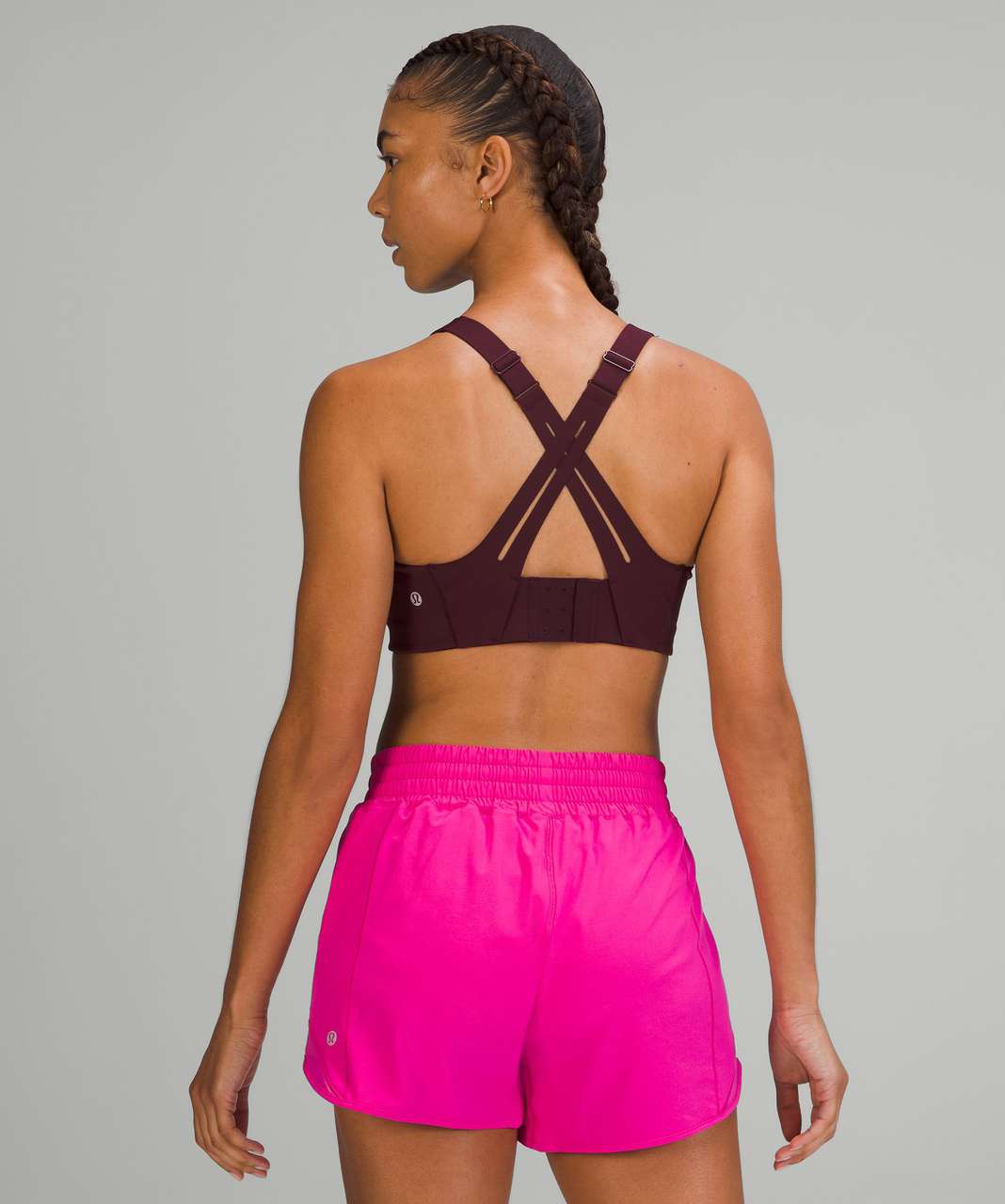 Lululemon AirSupport Bra *High Support, C–DDD Cups - Cassis / Red Merlot -  lulu fanatics