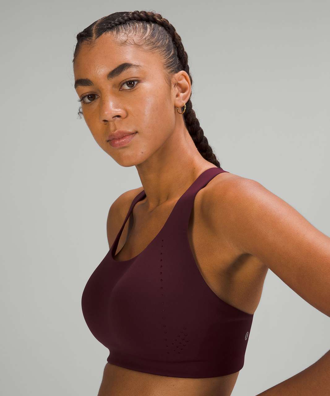 Lululemon AirSupport Bra *High Support, C–DDD Cups - Cassis / Red Merlot -  lulu fanatics